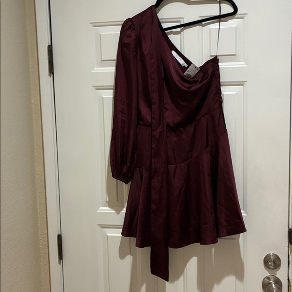 ASTR the label wine one shoulder Dress - Picture 1 of 2